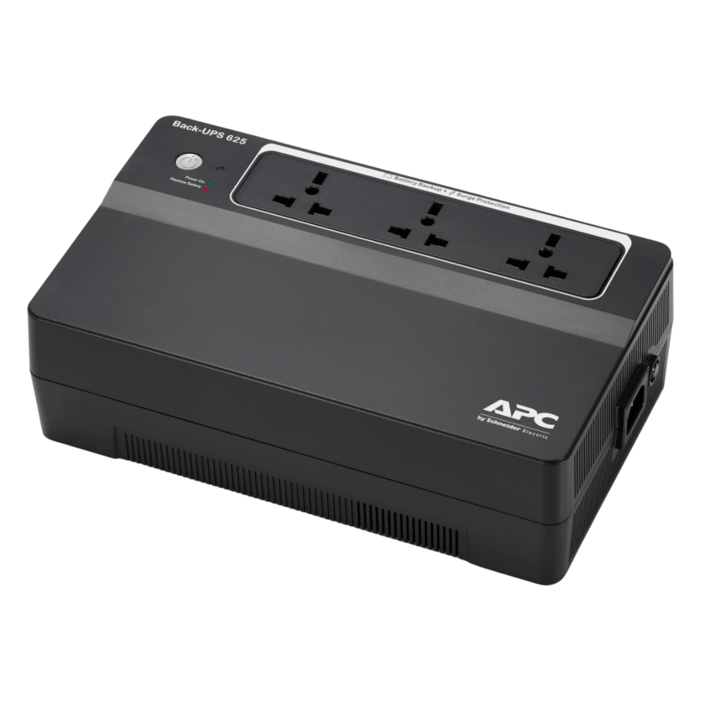 เครื่องสำรองไฟฟ้า APC 625VA 325 วัตต์ รุ่น BX625CI-MS EASY UPS 3 ช่อง ป้องกัน ไฟตก ไฟเกิน